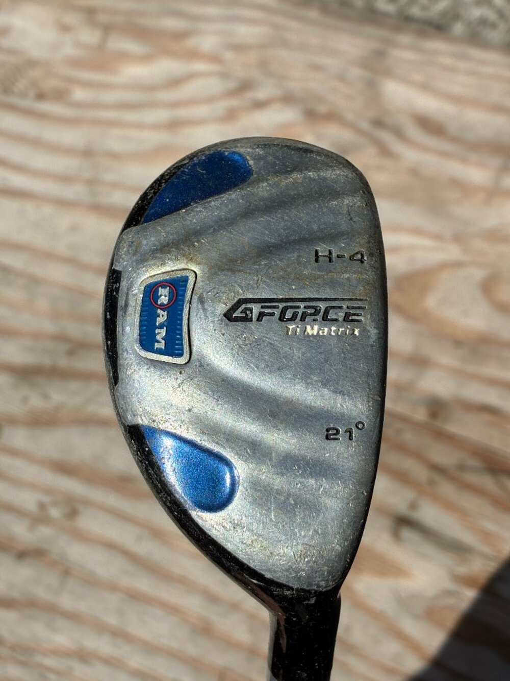 Youth Ram G Force Ti Matrix 4 Hybrid 21* / RH / Junior Graphite ~36"